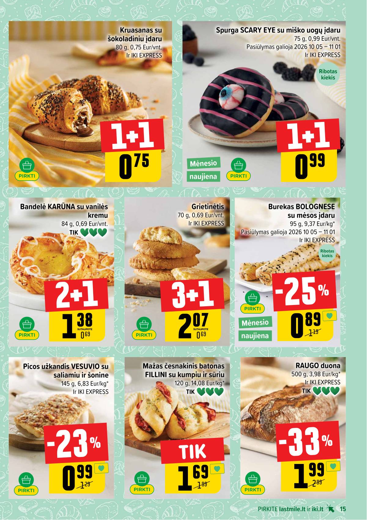 Iki - IKI akcijų leidinys 15 puslapis