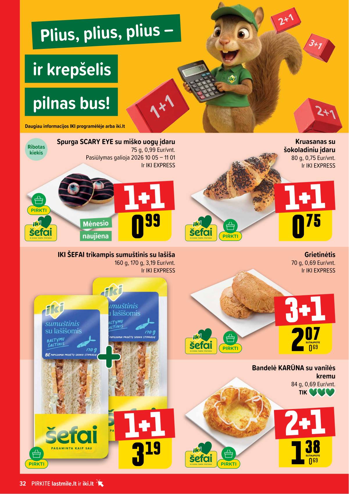 Iki - IKI akcijų leidinys 32 puslapis