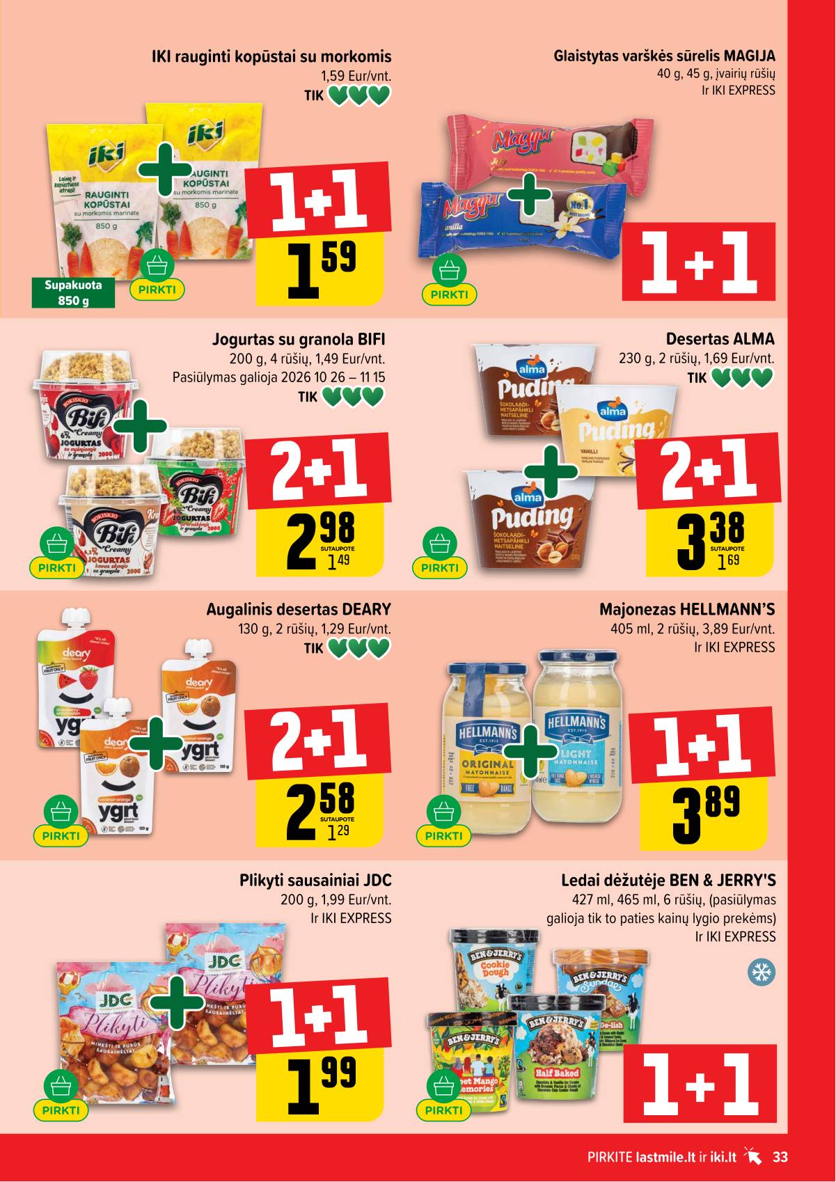 Iki - IKI akcijų leidinys 33 puslapis