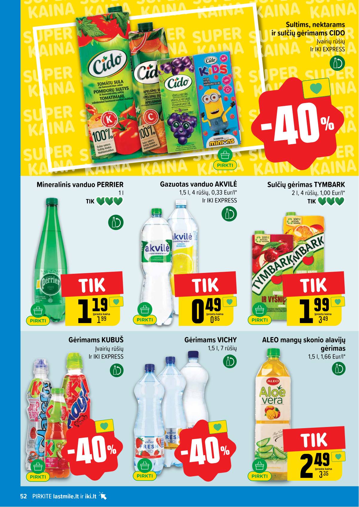 Iki - IKI akcijų leidinys 52 puslapis
