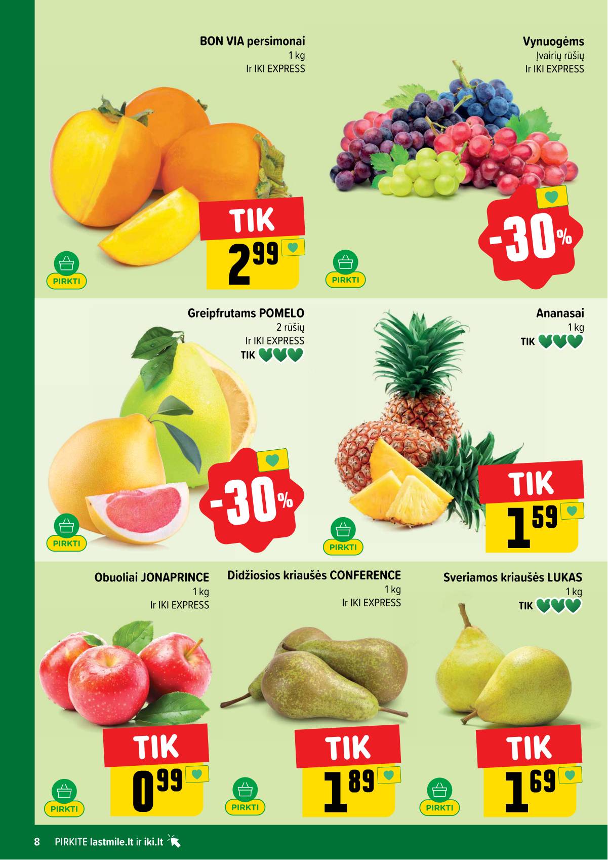 Iki - IKI akcijų leidinys 8 puslapis