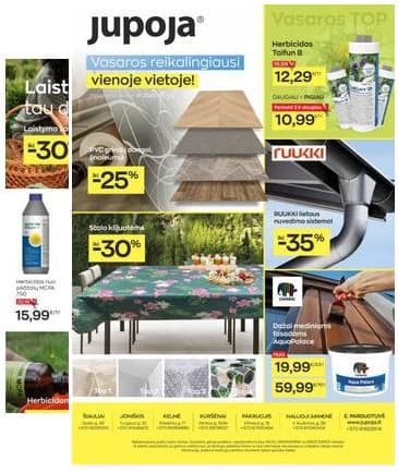 Jupoja - Jupoja akcijų leidinys | 2025-08-05 - 2025-09-08 2025-08-05 – 2025-09-09