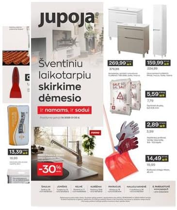 Jupoja - Jupoja akcijų leidinys | 2025-12-01 - 2026-01-05 2025-12-01 – 2026-01-05