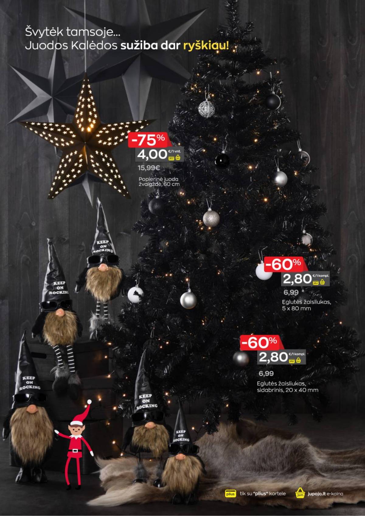 Jupoja - Jupoja kalėdinis akcijų leidinys | 2025-12-01 - 2026-01-05 16 puslapis