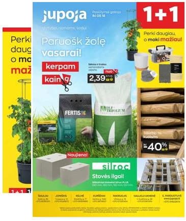 Jupoja - Jupojos akcijų leidinys IKI 2026-05-18