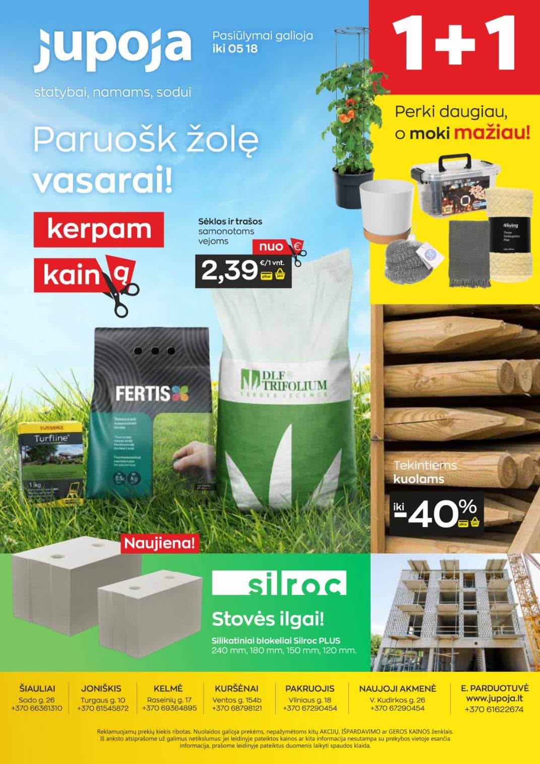Jupoja - Jupojos akcijų leidinys 1 puslapis