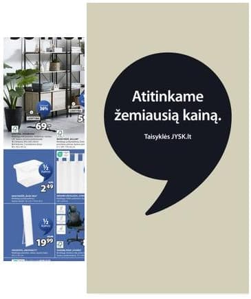 JYSK - Jysk akcijų leidinys 2025-08-12 – 2025-08-25