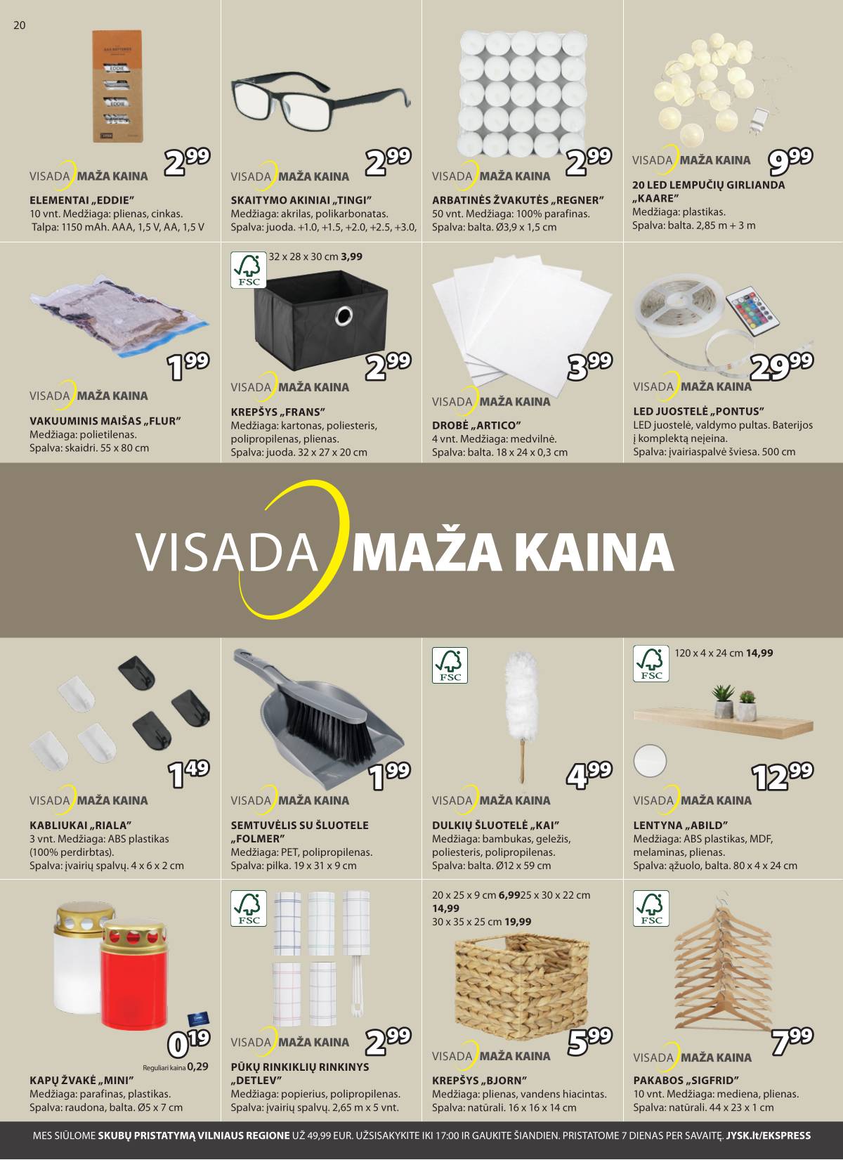 JYSK - Jysk akcijų leidinys 21 puslapis