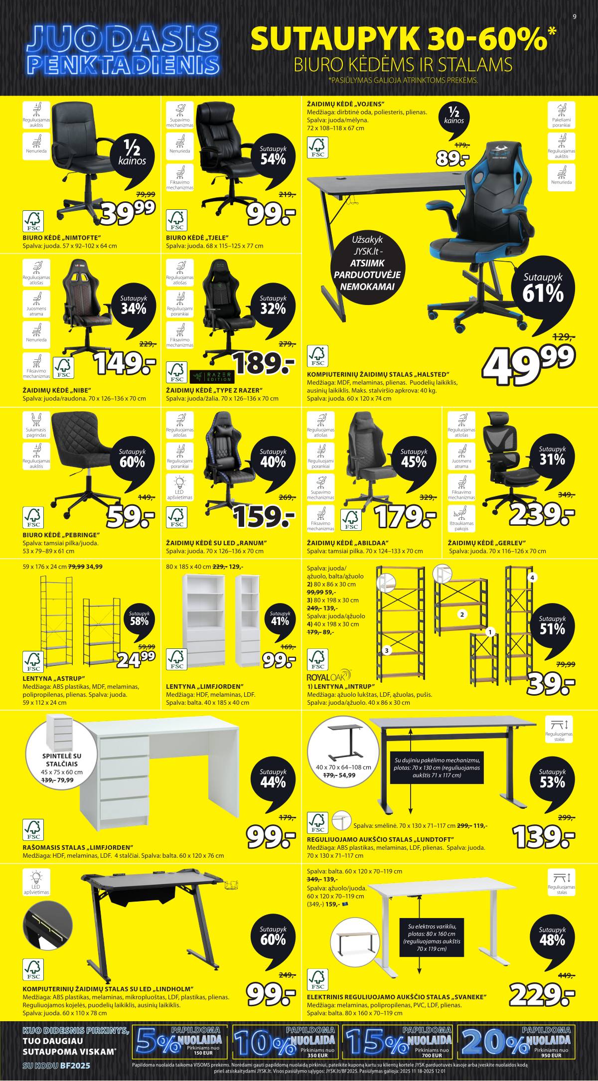 JYSK - Jysk akcijų leidinys | 2025-11-18 - 2025-12-01 10 puslapis