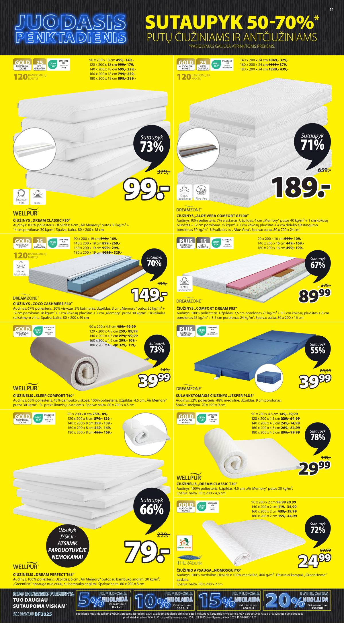 JYSK - Jysk akcijų leidinys | 2025-11-18 - 2025-12-01 12 puslapis