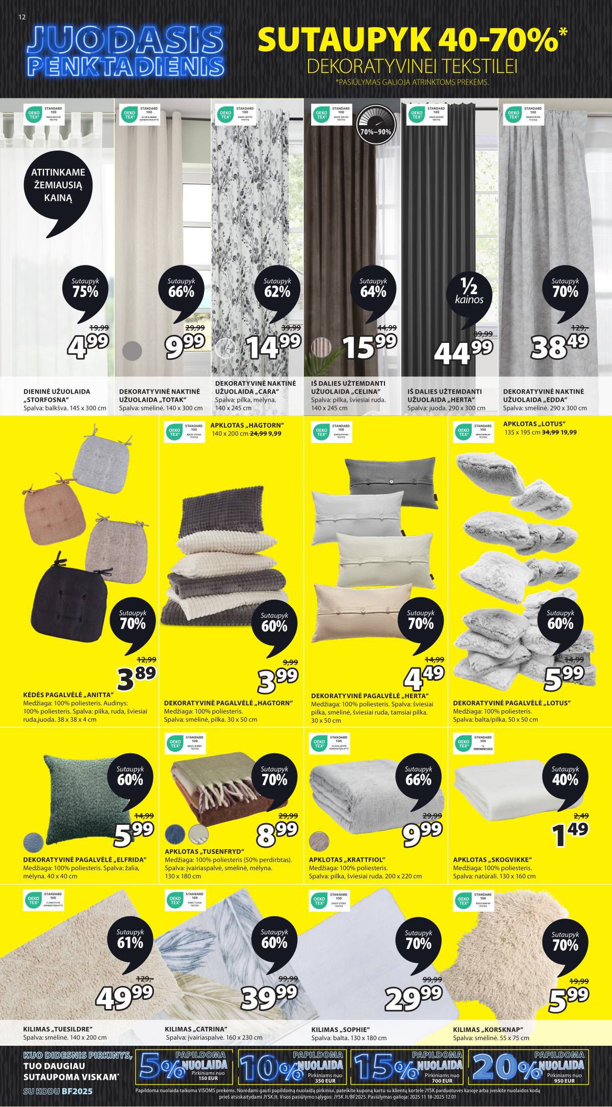 JYSK - Jysk akcijų leidinys | 2025-11-18 - 2025-12-01 13 puslapis