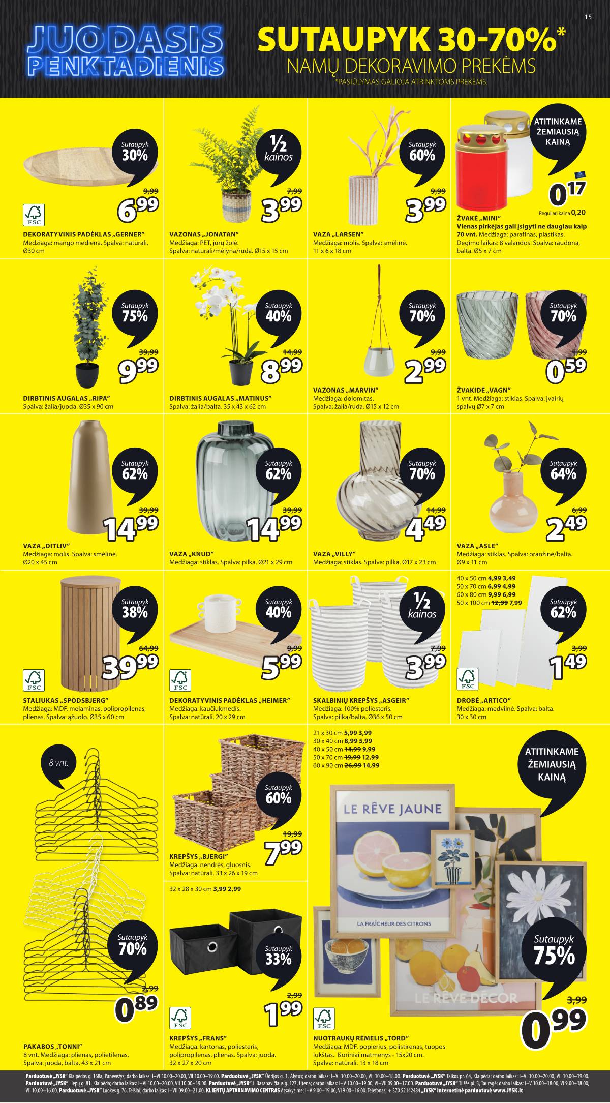 JYSK - Jysk akcijų leidinys | 2025-11-18 - 2025-12-01 16 puslapis