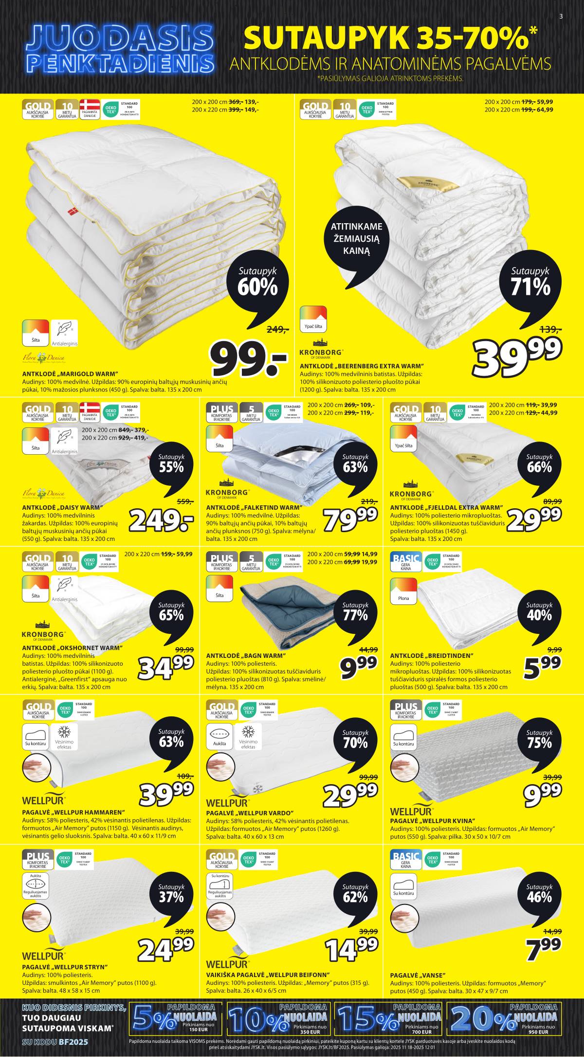 JYSK - Jysk akcijų leidinys | 2025-11-18 - 2025-12-01 4 puslapis