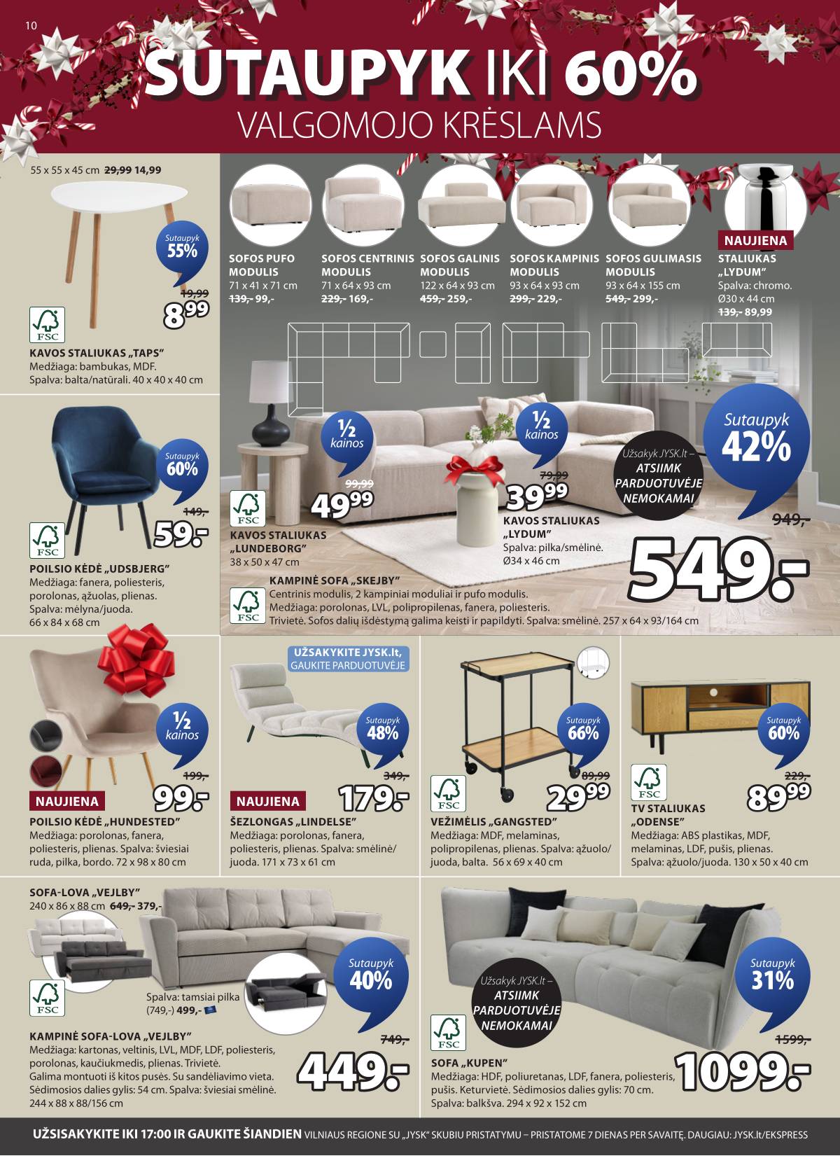 JYSK - Jysk akcijų leidinys 11 puslapis