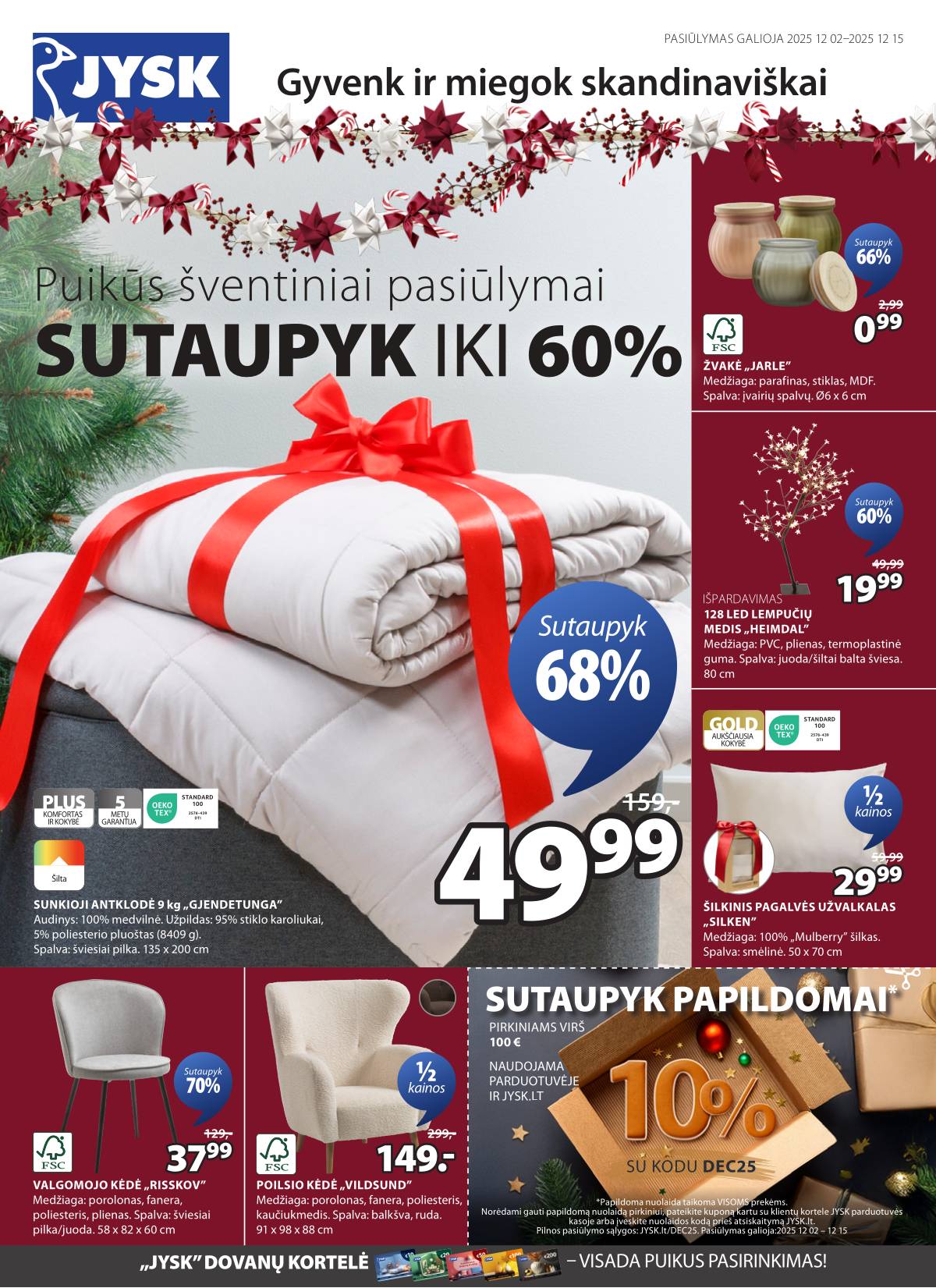 JYSK - Jysk akcijų leidinys 2 puslapis