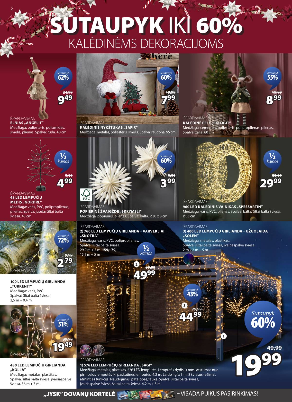 JYSK - Jysk akcijų leidinys 3 puslapis