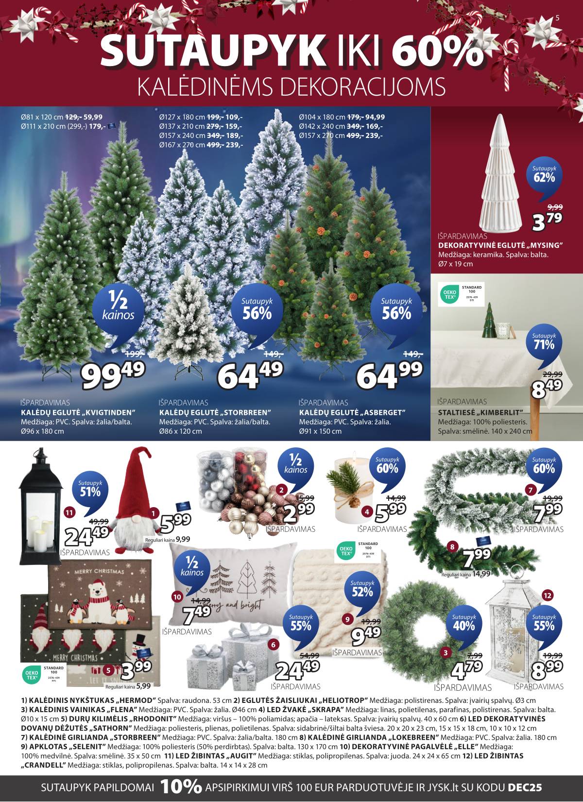 JYSK - Jysk akcijų leidinys 6 puslapis