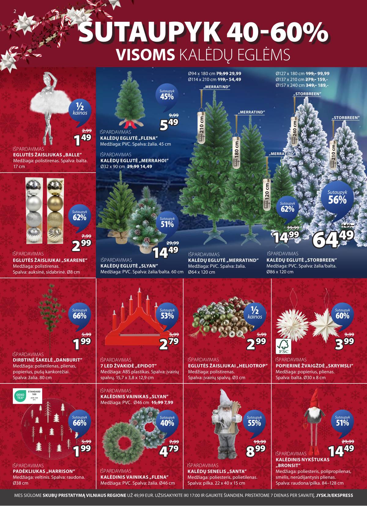 JYSK - Jysk akcijų leidinys 3 puslapis