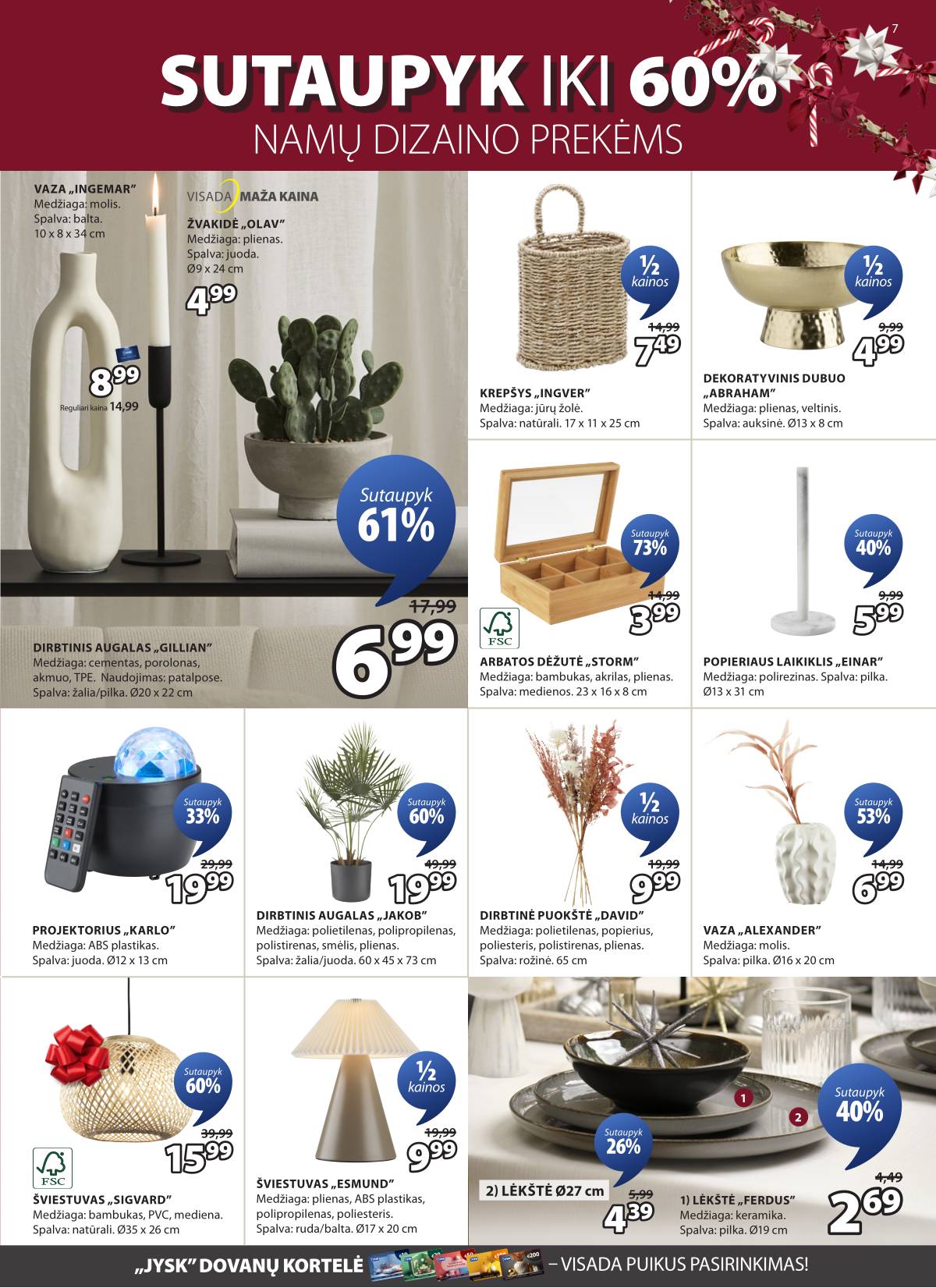 JYSK - Jysk akcijų leidinys 8 puslapis