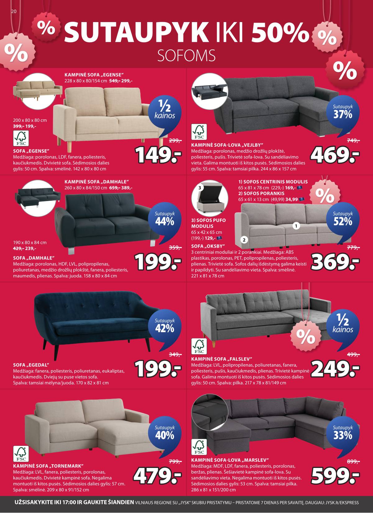 JYSK - Jysk akcijų leidinys | 2026-01-06 - 2026-01-19 21 puslapis