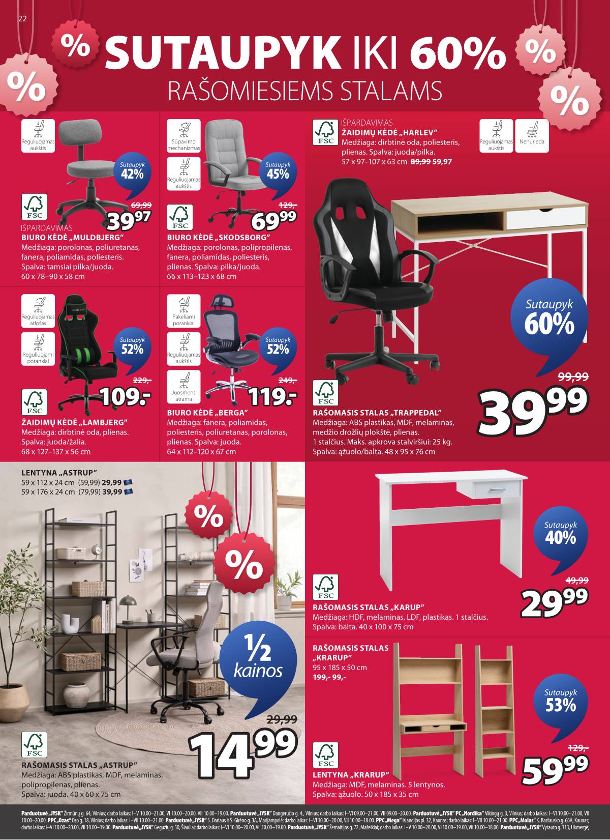 JYSK - Jysk akcijų leidinys | 2026-01-06 - 2026-01-19 23 puslapis