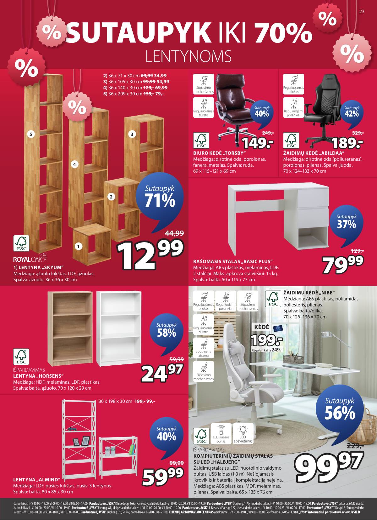 JYSK - Jysk akcijų leidinys | 2026-01-06 - 2026-01-19 24 puslapis