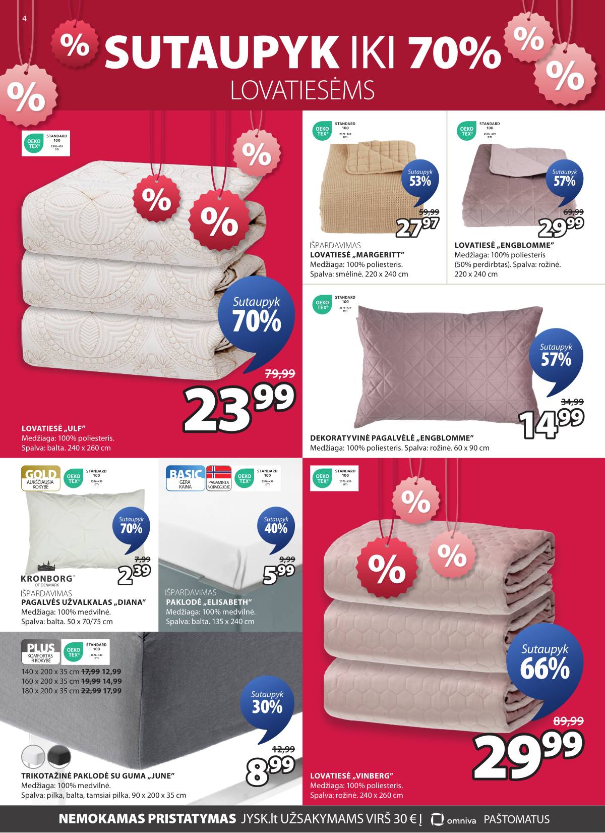 JYSK - Jysk akcijų leidinys | 2026-01-06 - 2026-01-19 5 puslapis