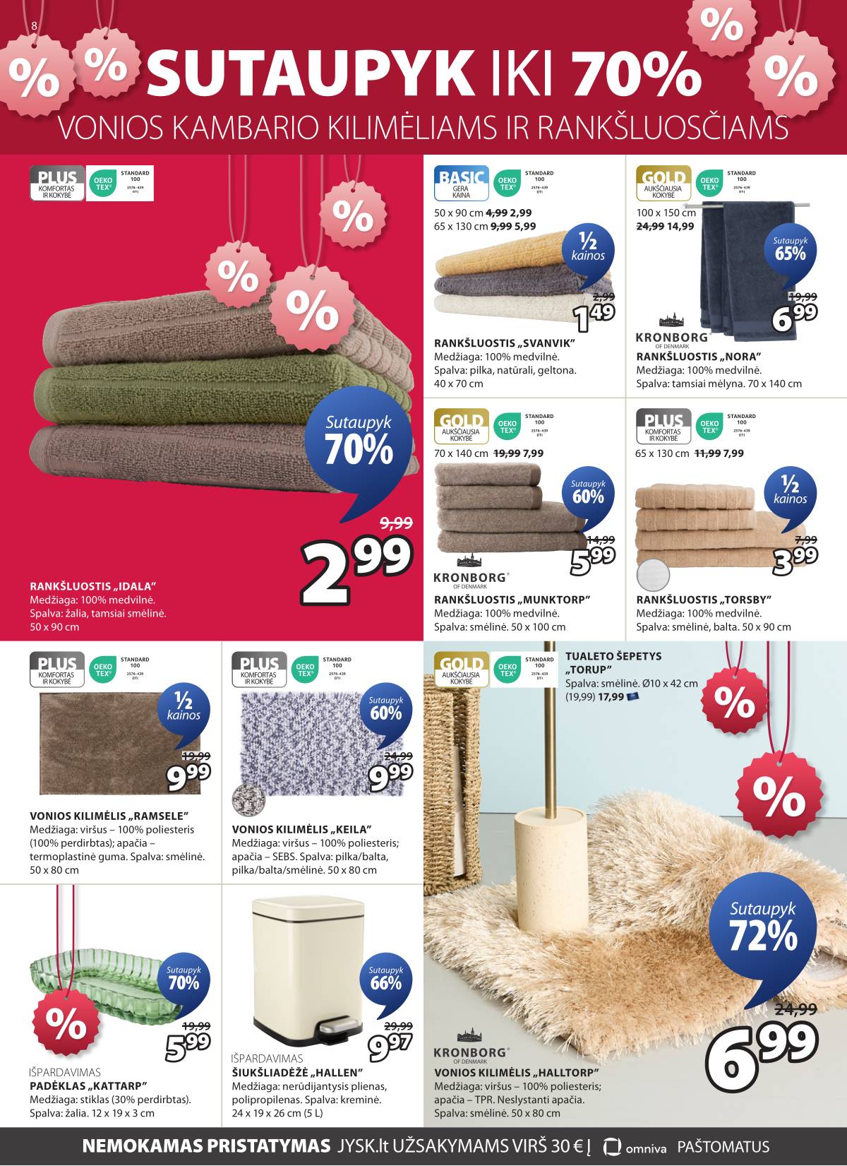 JYSK - Jysk akcijų leidinys | 2026-01-06 - 2026-01-19 9 puslapis