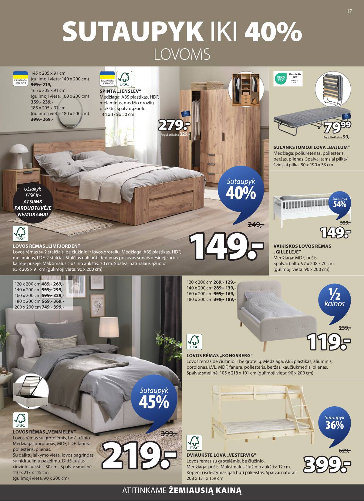 JYSK - Jysk akcijų leidinys 18 puslapis