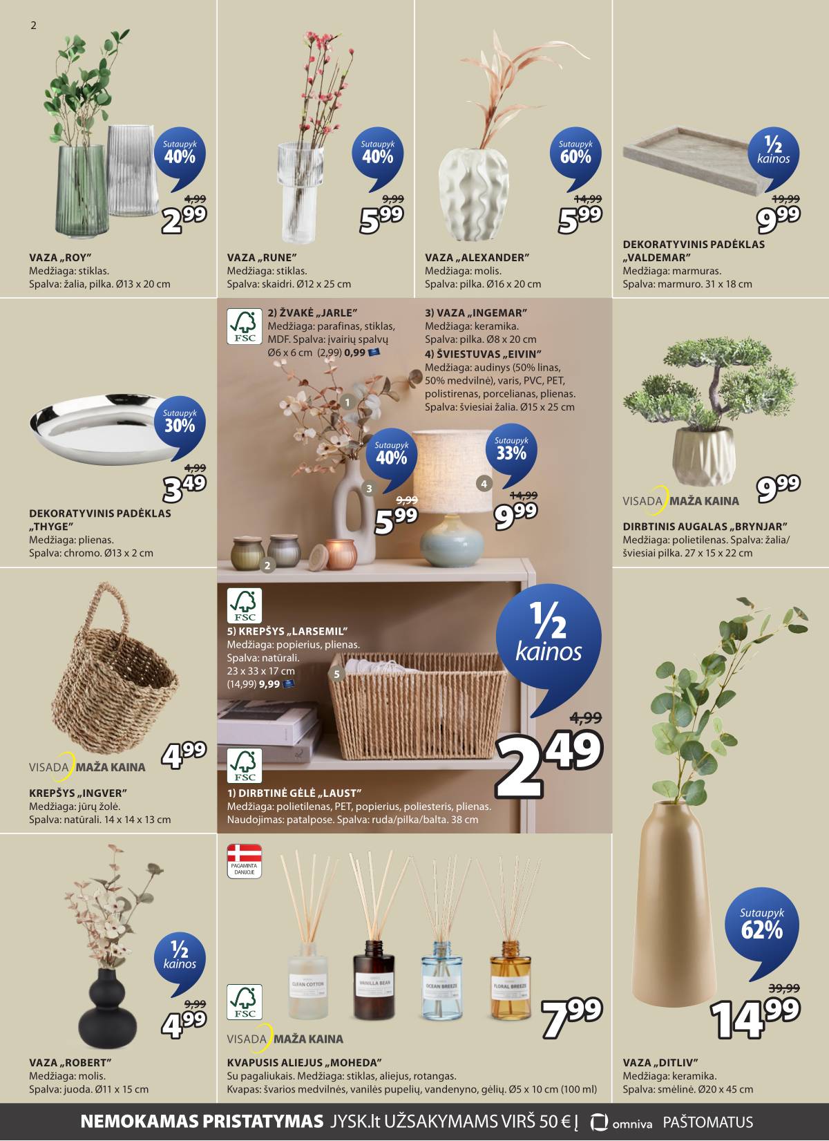 JYSK - Jysk akcijų leidinys 3 puslapis