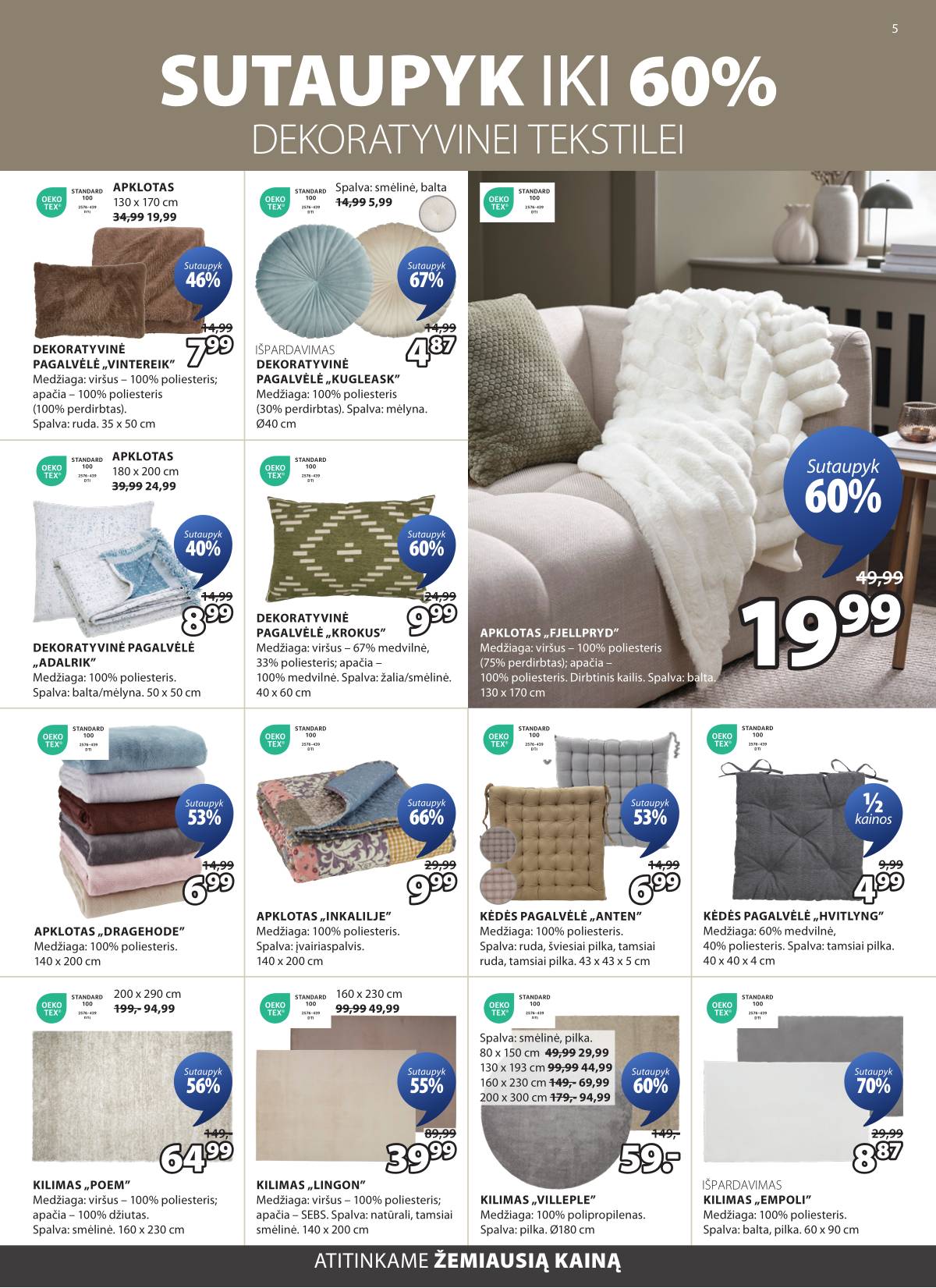 JYSK - Jysk akcijų leidinys 6 puslapis