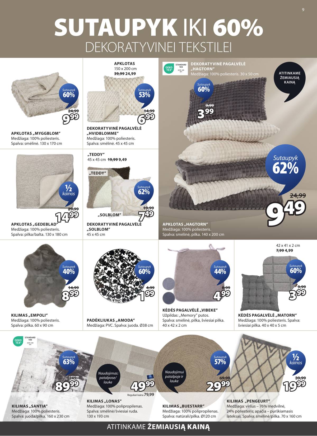 JYSK - Jysk akcijų leidinys |  2026-03-17 - 2026-03-30 10 puslapis