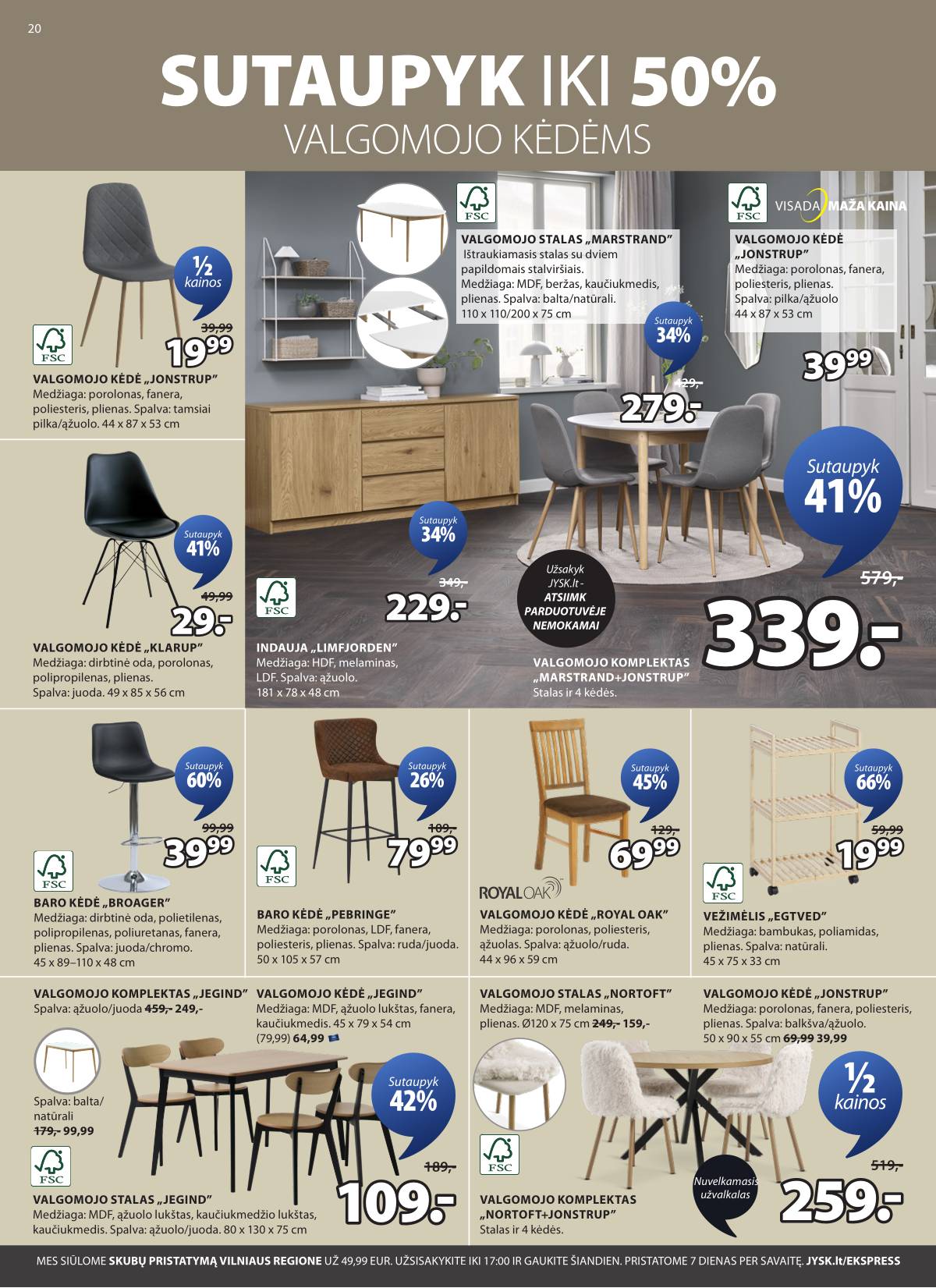 JYSK - Jysk akcijų leidinys |  2026-03-17 - 2026-03-30 21 puslapis