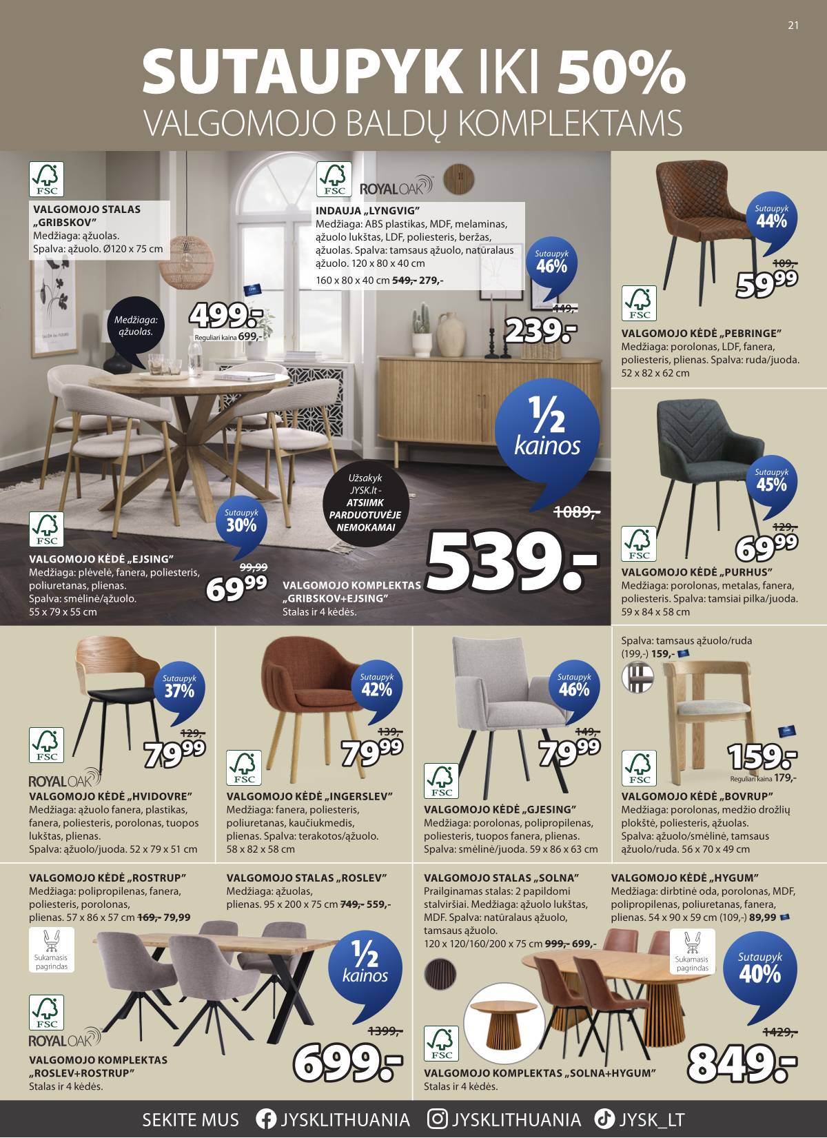 JYSK - Jysk akcijų leidinys |  2026-03-17 - 2026-03-30 22 puslapis