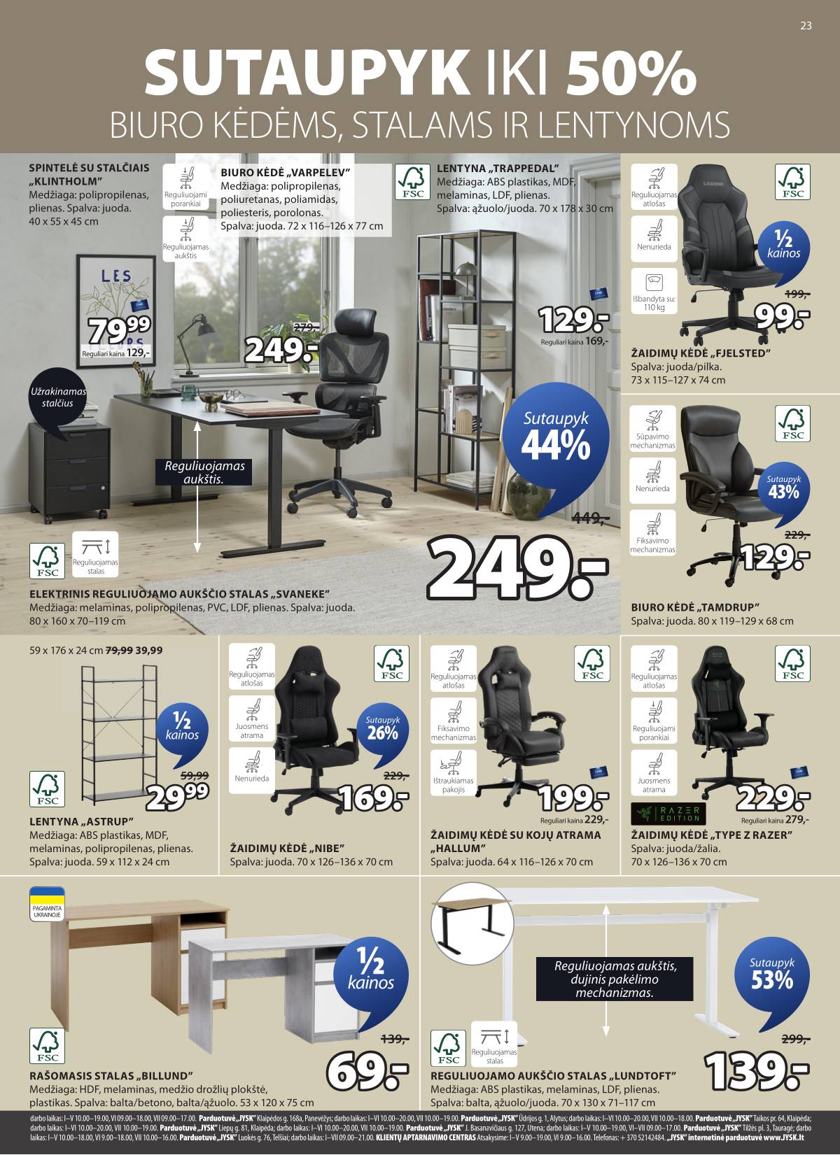 JYSK - Jysk akcijų leidinys |  2026-03-17 - 2026-03-30 24 puslapis