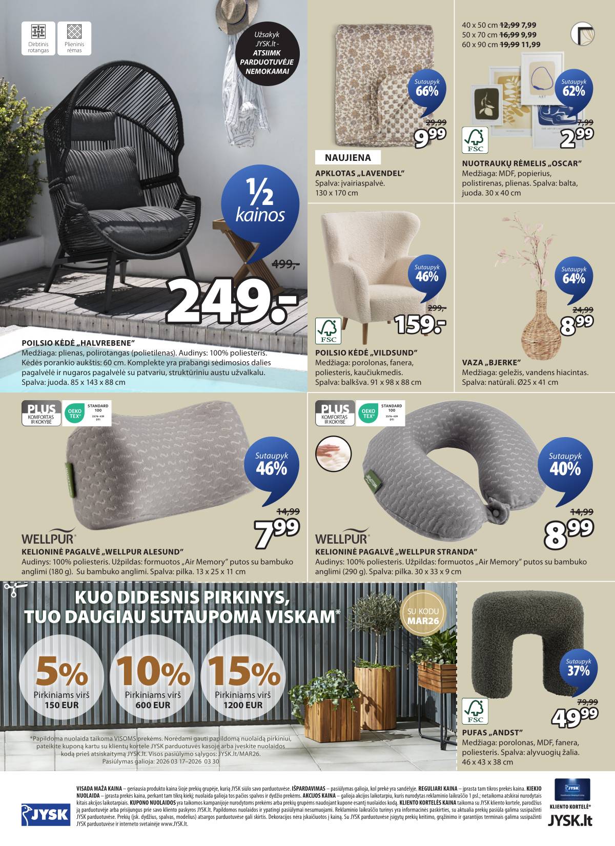 JYSK - Jysk akcijų leidinys |  2026-03-17 - 2026-03-30 25 puslapis