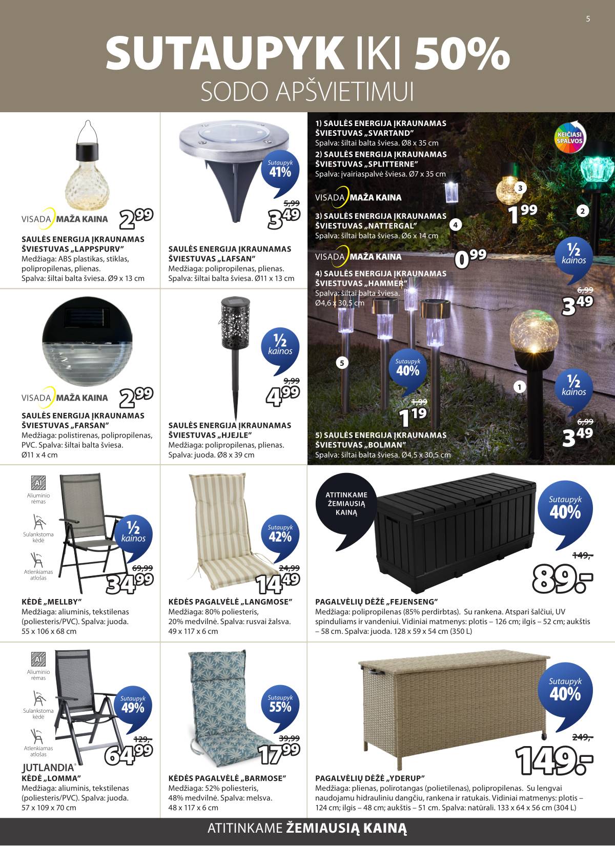 JYSK - Jysk akcijų leidinys |  2026-03-17 - 2026-03-30 6 puslapis