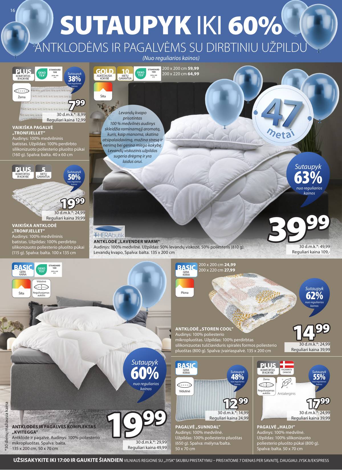 JYSK - Jysk akcijų leidinys | 2026-04-14 - 2026-04-27 17 puslapis