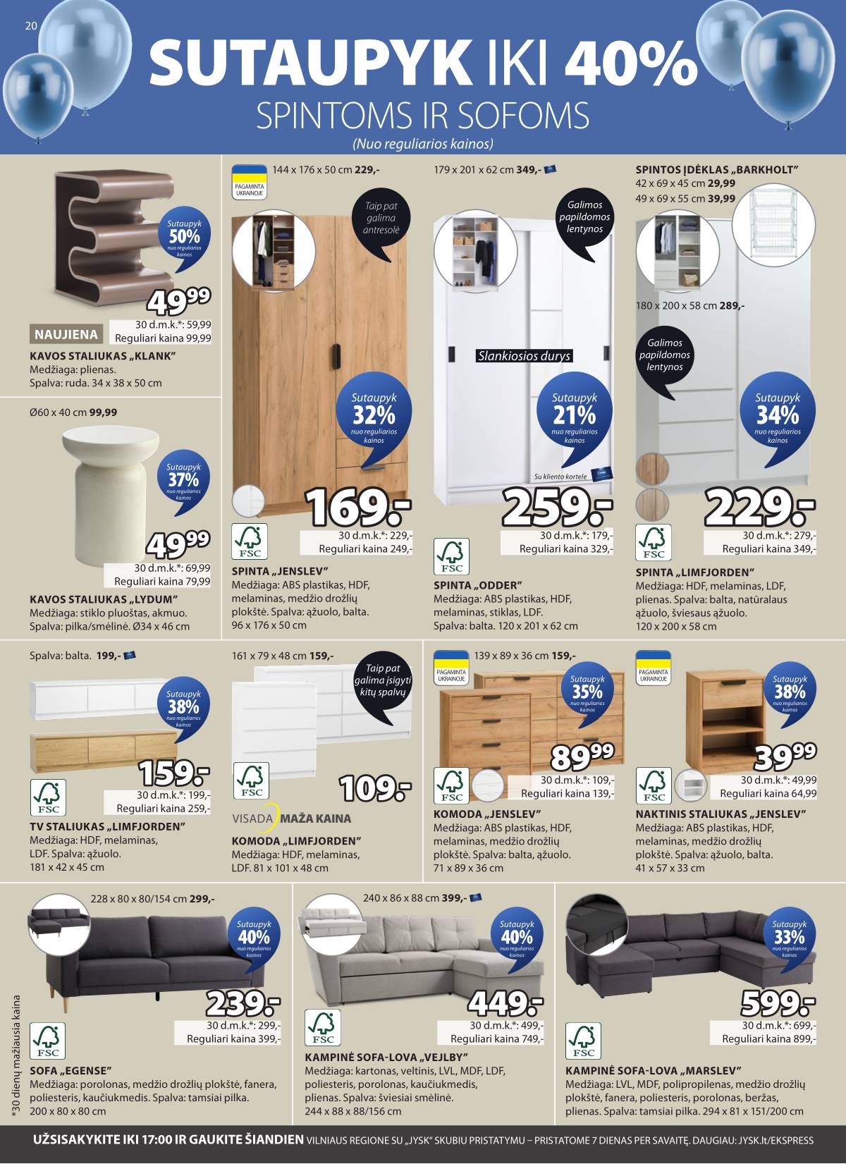 JYSK - Jysk akcijų leidinys | 2026-04-14 - 2026-04-27 21 puslapis