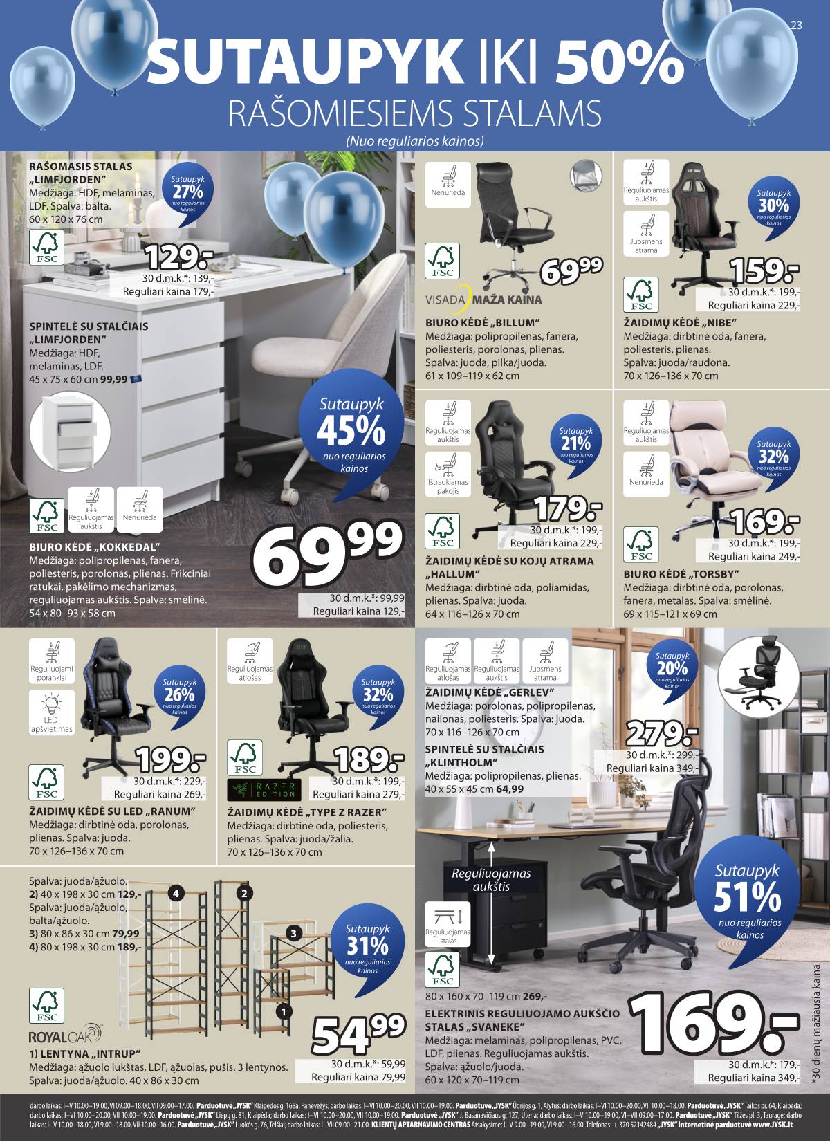 JYSK - Jysk akcijų leidinys | 2026-04-14 - 2026-04-27 24 puslapis