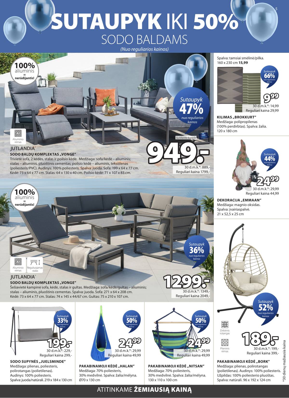 JYSK - Jysk akcijų leidinys | 2026-04-14 - 2026-04-27 6 puslapis