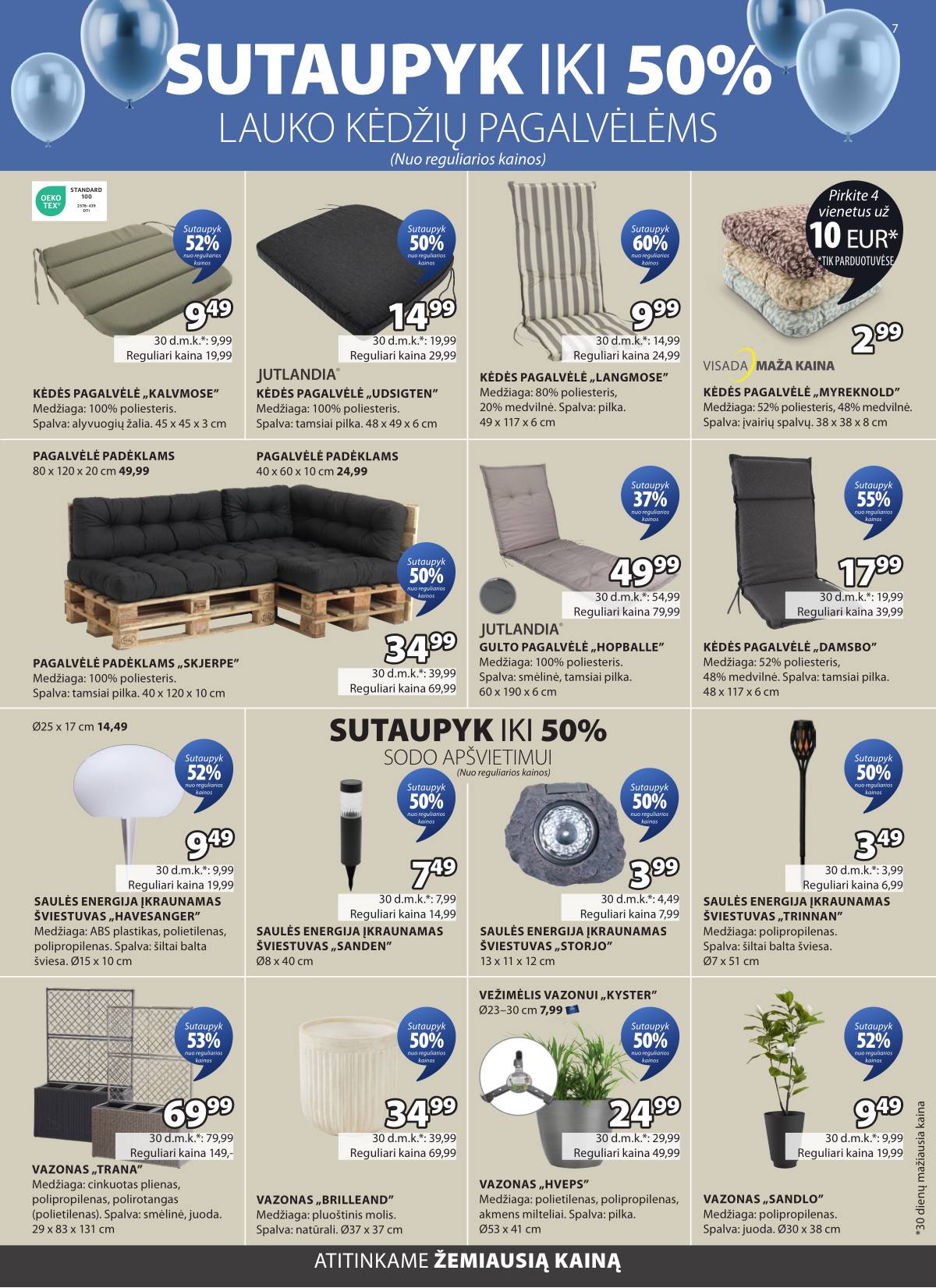 JYSK - Jysk akcijų leidinys | 2026-04-14 - 2026-04-27 8 puslapis