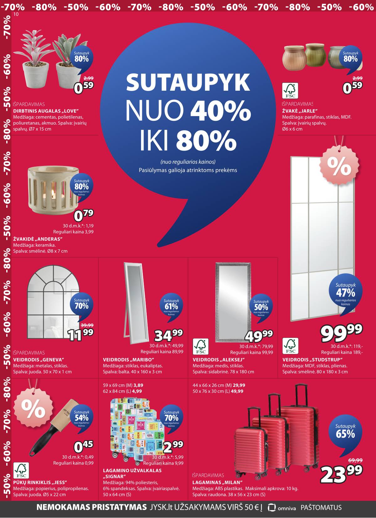 JYSK - Jysk akcijų leidinys | 2026-07-14 - 2026-07-27 11 puslapis