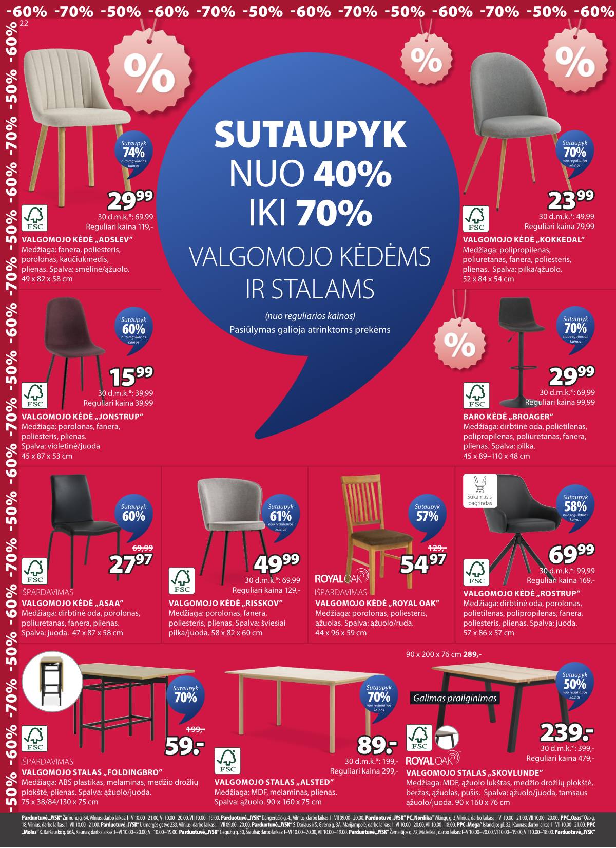 JYSK - Jysk akcijų leidinys | 2026-07-14 - 2026-07-27 23 puslapis