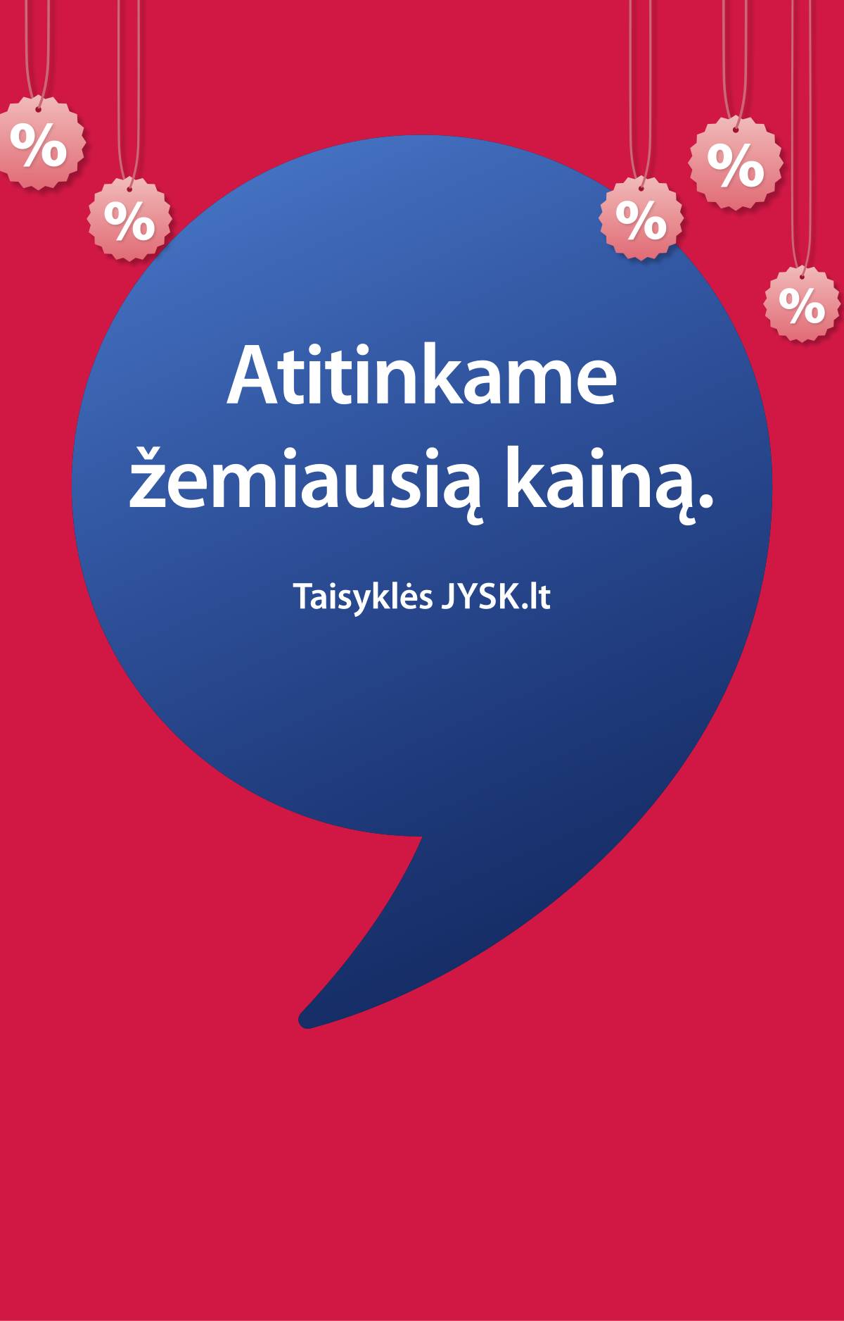 JYSK - Jysk akcijų leidinys 1 puslapis