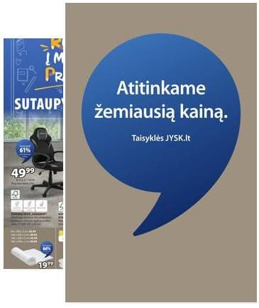 JYSK - Jysk akcijų leidinys 2026-08-11 – 2026-08-24