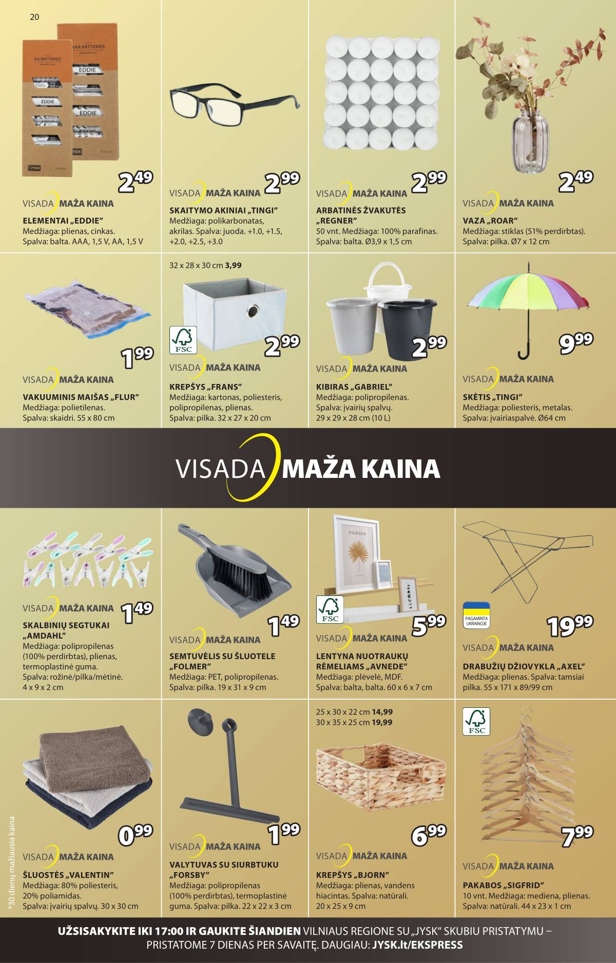 JYSK - Jysk akcijų leidinys 21 puslapis