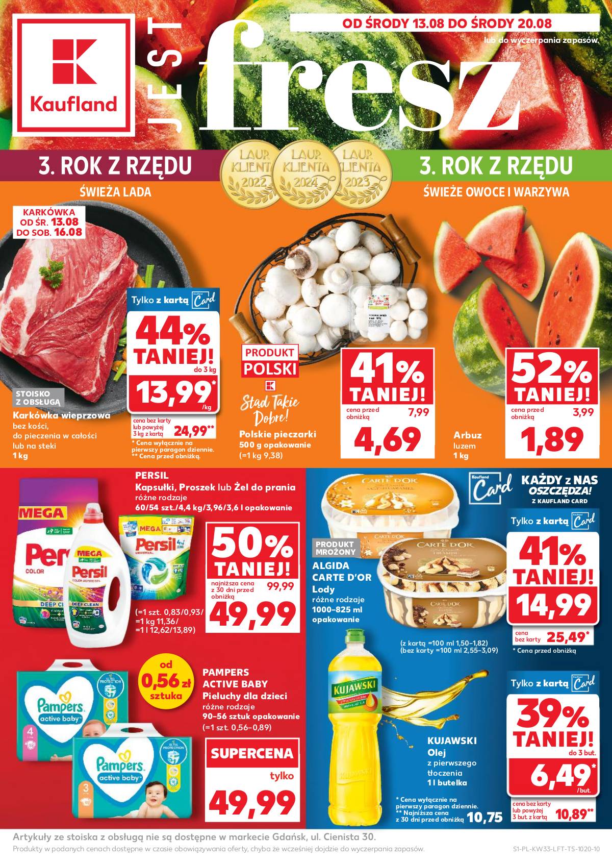Kaufland - Gazetka tygodnia 1 puslapis