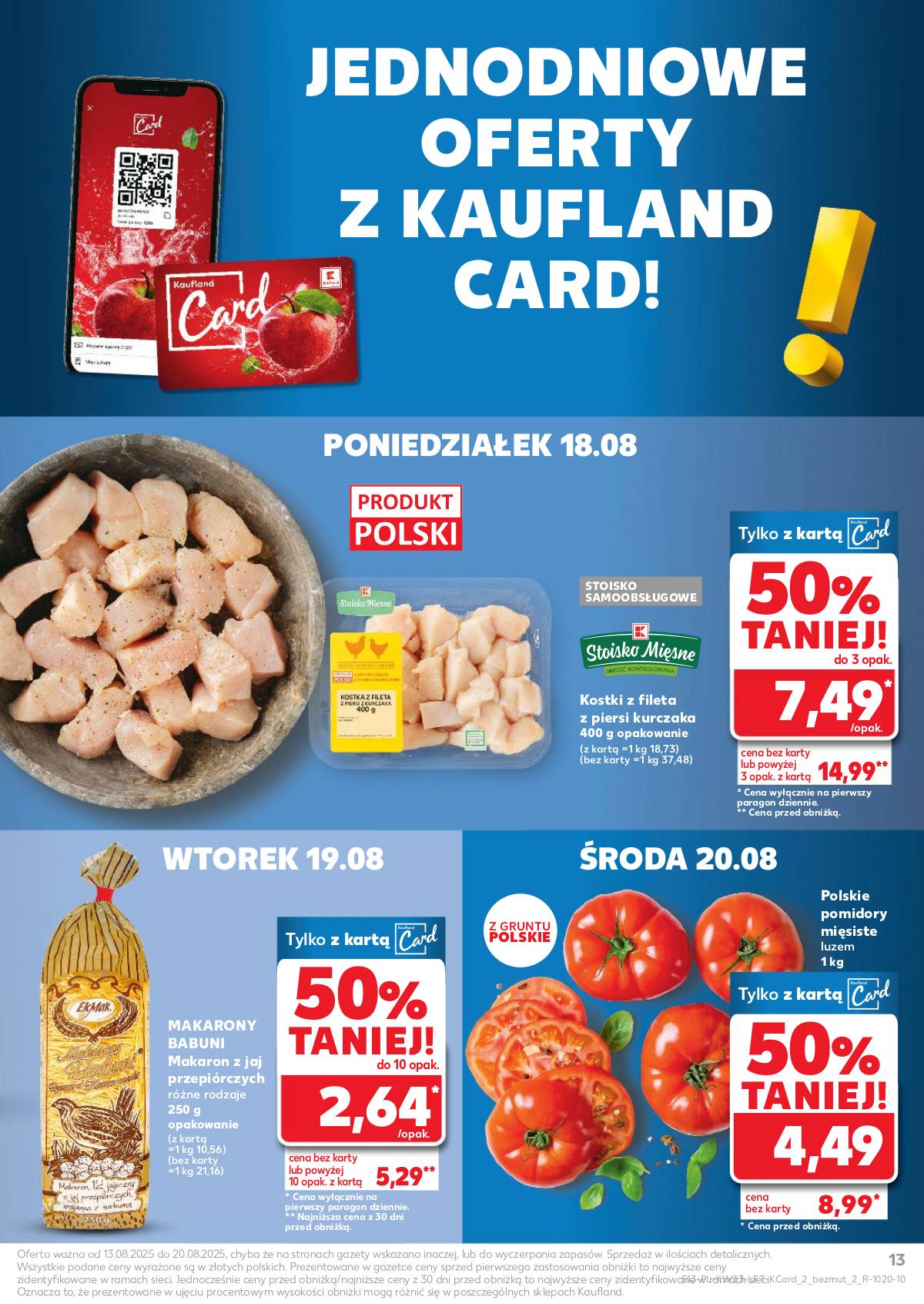 Kaufland - Gazetka tygodnia 13 puslapis