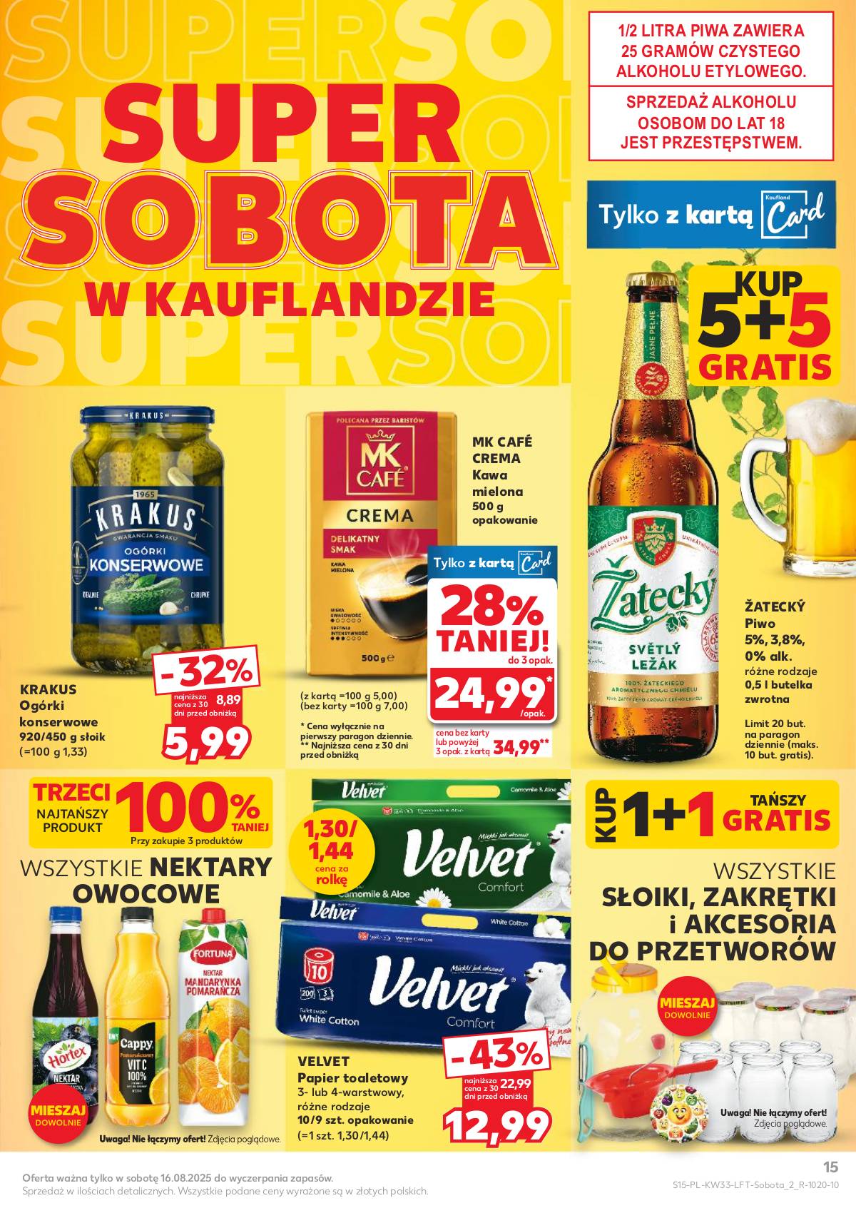 Kaufland - Gazetka tygodnia 15 puslapis